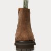 Brown Men’s Ralph Lauren Bryson Suede Chelsea Boots