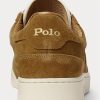 Brown Men’s Ralph Lauren Court Suede Low-Top Sneakers Brown Men’s Ralph Lauren Court Suede Low-Top Sneakers