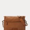 Brown Men’s Ralph Lauren Heritage Leather Messenger Bags