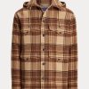 Brown Men’s Ralph Lauren Nichols Plaid Wool Thicket Jackets