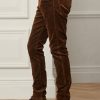 Brown Men’s Ralph Lauren Slim Fit Stretch Velvet  Jeans
