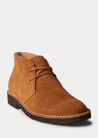 Brown Men’s Ralph Lauren Talan Suede Chukka Boots