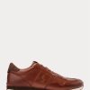 Brown Men’s Ralph Lauren Train 85 Leather Sneakers Brown Men’s Ralph Lauren Train 85 Leather Sneakers