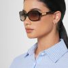 Brown Women’s Ralph Lauren 0Ra5130 Rectangle Sunglasses