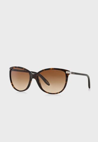 Brown Women’s Ralph Lauren 0RA5160 Butterfly Sunglasses