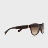 Brown Women’s Ralph Lauren 0RA5176 Butterfly Sunglasses