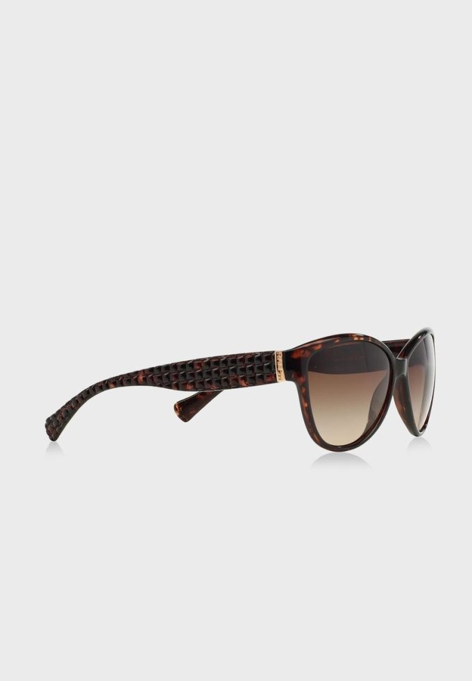 Brown Women’s Ralph Lauren 0RA5176 Butterfly Sunglasses