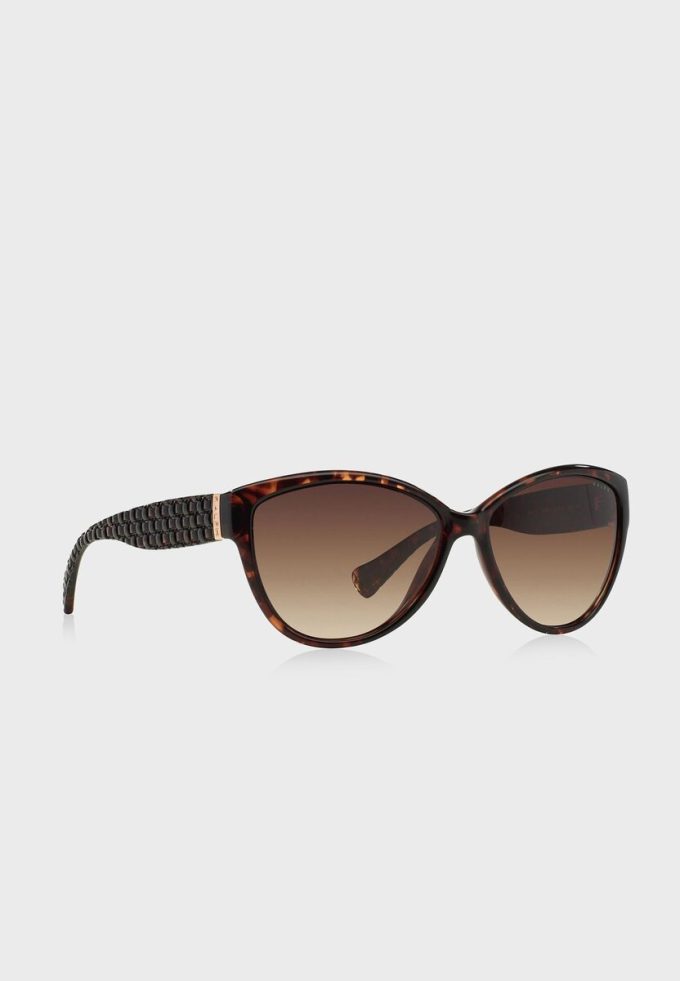 Brown Women’s Ralph Lauren 0RA5176 Butterfly Sunglasses