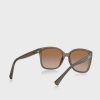 Brown Women’s Ralph Lauren 0Ra5268 Oversized Sunglasses
