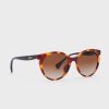Brown Women’s Ralph Lauren 0Ra5285U Round Sunglasses