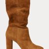 Brown Women’s Ralph Lauren Artizan Suede Boots