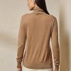 Brown Women’s Ralph Lauren Cashmere Turtleneck Sweaters