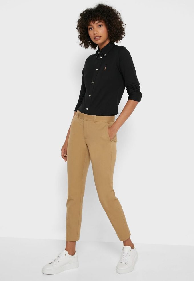 Brown Women’s Ralph Lauren High Waist Pants Brown Women’s Ralph Lauren High Waist Pants