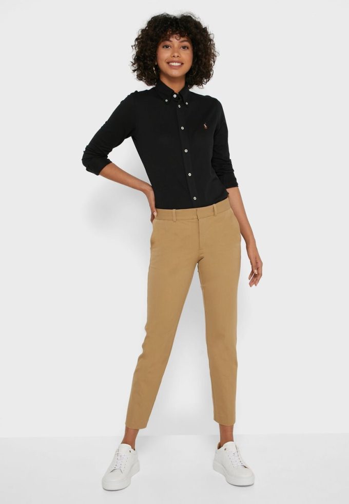 Brown Women’s Ralph Lauren High Waist Pants Brown Women’s Ralph Lauren High Waist Pants