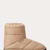 Brown Women’s Ralph Lauren Logo Quiltedie Boots