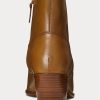Brown Women’s Ralph Lauren Lucille Leather Boots