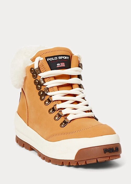 Brown Women’s Ralph Lauren Polo Sport Suede & Shearling Boots Brown Women’s Ralph Lauren Polo Sport Suede & Shearling Boots