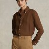 Brown Women’s Ralph Lauren Relaxed Fit Linen Shirts Brown Women’s Ralph Lauren Relaxed Fit Linen Shirts
