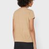 Brown Women’s Ralph Lauren Round Neck Logo T Shirts