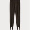 Brown Women’s Ralph Lauren Stirrup Stretch Side-zip  Leggings