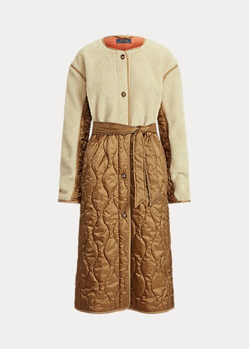 Brown Women’s Ralph Lauren Water-Repellent Belted Hybrid Liner Coats Brown Women’s Ralph Lauren Water-Repellent Belted Hybrid Liner Coats