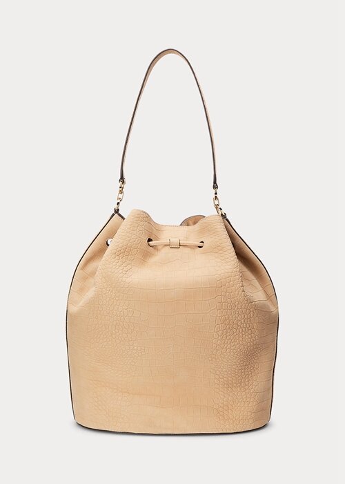 Buff Women’s Ralph Lauren Nubuck Large Andie Handbag Buff Women’s Ralph Lauren Nubuck Large Andie Handbag