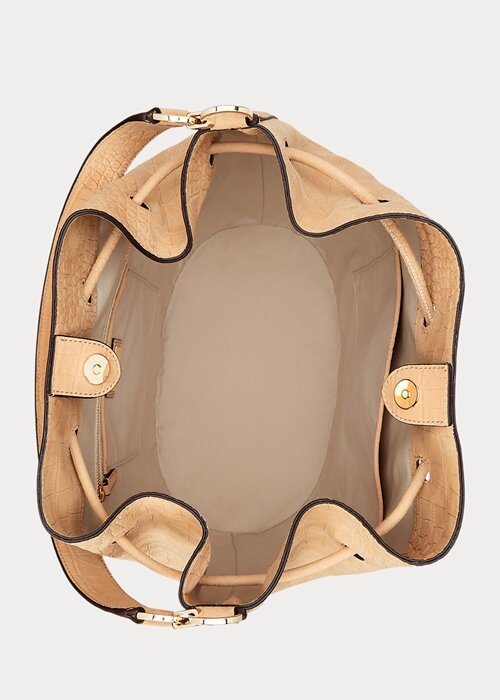 Buff Women’s Ralph Lauren Nubuck Large Andie Handbag Buff Women’s Ralph Lauren Nubuck Large Andie Handbag