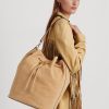 Buff Women’s Ralph Lauren Nubuck Large Andie Handbag Buff Women’s Ralph Lauren Nubuck Large Andie Handbag