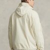 Cream Men’s Ralph Lauren Herringbone Hooded Jackets Cream Men’s Ralph Lauren Herringbone Hooded Jackets