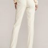 Cream Women’s Ralph Lauren Alandra Wool Crepe Pants