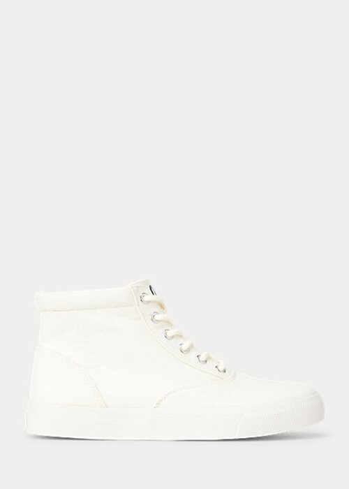 Cream Women’s Ralph Lauren Bryn High-Top Sneakers Cream Women’s Ralph Lauren Bryn High-Top Sneakers