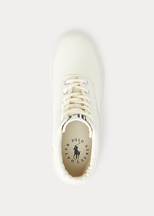 Cream Women’s Ralph Lauren Bryn High-Top Sneakers Cream Women’s Ralph Lauren Bryn High-Top Sneakers