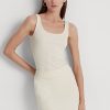 Cream Women’s Ralph Lauren Cotton-Blend Tanks