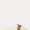 Cream Women’s Ralph Lauren Dixie Leather-Trim Shearling Flat Shoes Cream Women’s Ralph Lauren Dixie Leather-Trim Shearling Flat Shoes
