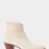 Cream Women’s Ralph Lauren Lucille Calfskin-Suede Boots Cream Women’s Ralph Lauren Lucille Calfskin-Suede Boots