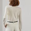 Cream Women’s Ralph Lauren Merino Wool Crewneck Sweaters
