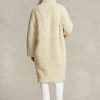 Cream Women’s Ralph Lauren Oversize Reversible Shearling Coats Cream Women’s Ralph Lauren Oversize Reversible Shearling Coats