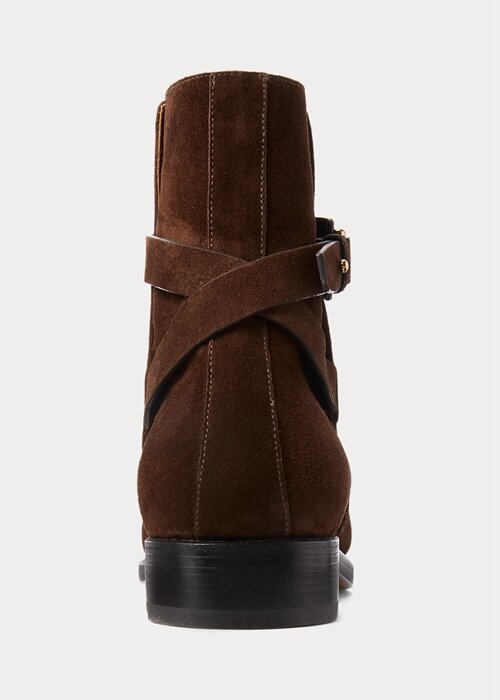 Dark Brown Men’s Ralph Lauren Welington Calf-Suede Boots Dark Brown Men’s Ralph Lauren Welington Calf-Suede Boots