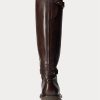 Dark Brown Men’s Ralph Lauren Welington Calfskin Boots Dark Brown Men’s Ralph Lauren Welington Calfskin Boots