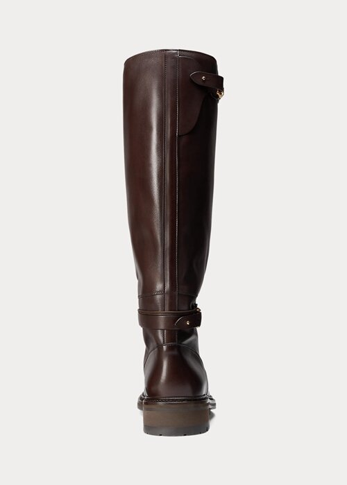 Dark Brown Men’s Ralph Lauren Welington Calfskin Boots Dark Brown Men’s Ralph Lauren Welington Calfskin Boots