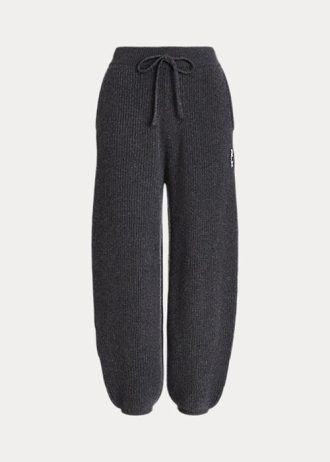 Dark Grey Women’s Ralph Lauren Cashmere Pull-On Pants