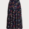Flower Women’s Ralph Lauren Floral Crinkle Georgette Skirts