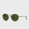 Gold Men’s Ralph Lauren 0Ph3142 Round Sunglasses Gold Men’s Ralph Lauren 0Ph3142 Round Sunglasses