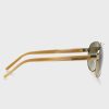 Gold Women’s Ralph Lauren 0RA4004 Aviator Sunglasses