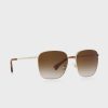 Gold Women’s Ralph Lauren 0Ra4136 Oversized Sunglasses