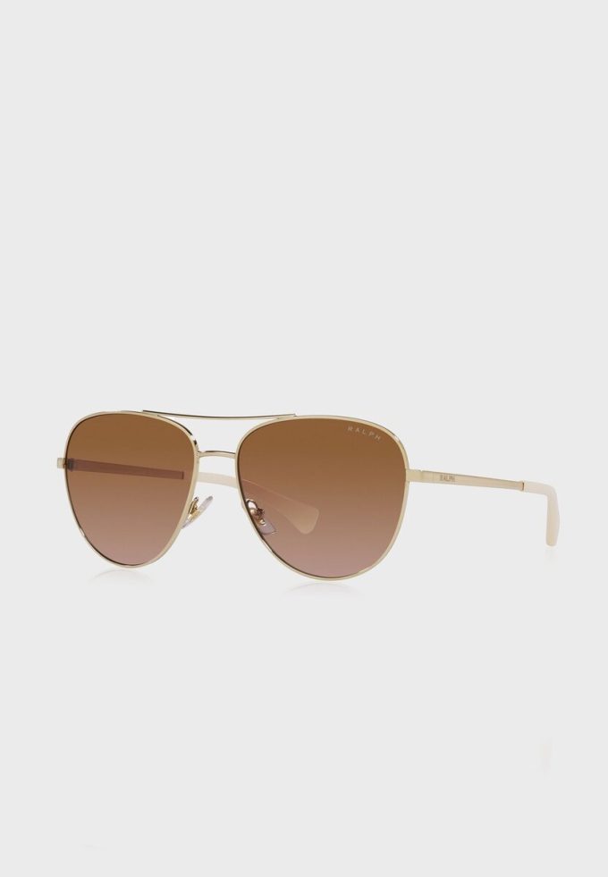 Gold Women’s Ralph Lauren 0Ra4139 Aviator Sunglasses Gold Women’s Ralph Lauren 0Ra4139 Aviator Sunglasses
