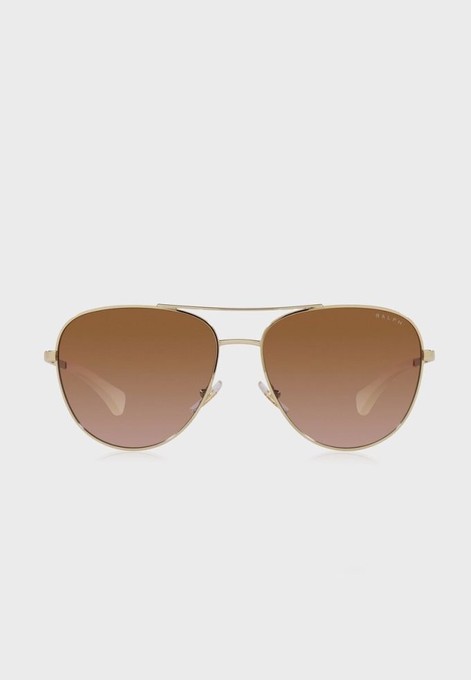 Gold Women’s Ralph Lauren 0Ra4139 Aviator Sunglasses Gold Women’s Ralph Lauren 0Ra4139 Aviator Sunglasses