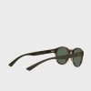 Green Men’s Ralph Lauren 0Ph4176 Round Sunglasses