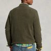 Green Men’s Ralph Lauren Brushed Fleece Bomber Jackets Green Men’s Ralph Lauren Brushed Fleece Bomber Jackets