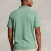 Green Men’s Ralph Lauren Classic Fit Cotton-Linen Polo Shirts Green Men’s Ralph Lauren Classic Fit Cotton-Linen Polo Shirts